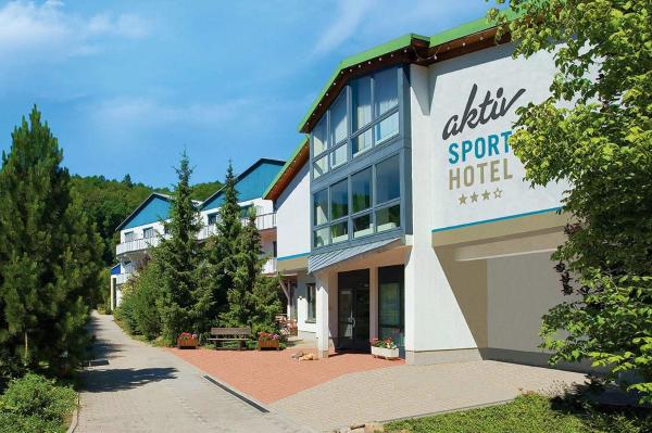 Na fotografii je vidět objekt aktiv Sporthotel Sächsische Schweiz nacházející se ve městě Dohma.