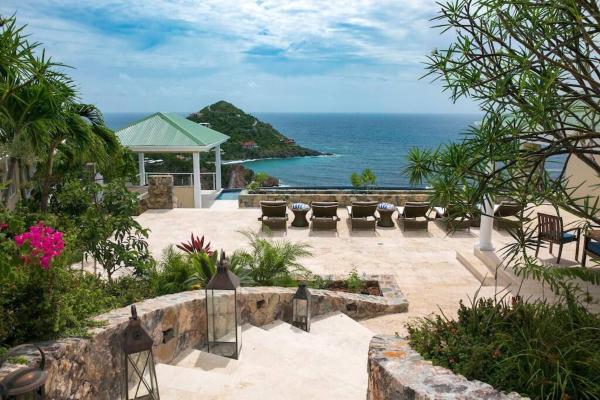 Maria Bluff Main House Villa- Modern Renovations Private Pool Ocean Front Views And Pool Table - Cruz Bay
