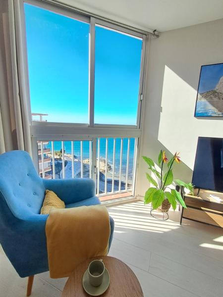 Blue Armchair With Sea View Apartment In Calpe - Calp