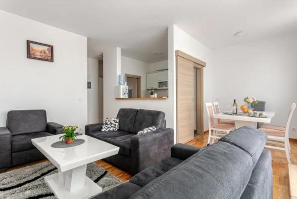 Nella foto è visibile l'oggetto Penthouse Danube Exclusive, Parking, 90m2, Wifi situato nella città di Novi Grad.
