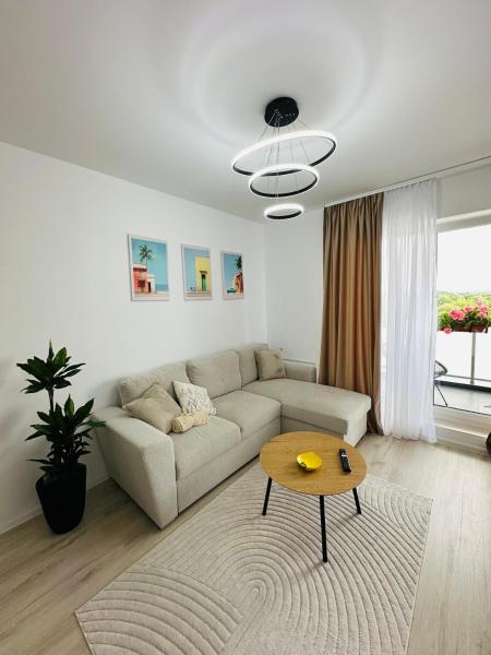 Na zdjęciu widoczny jest obiekt Amber Central Residence położony w mieście Recea.