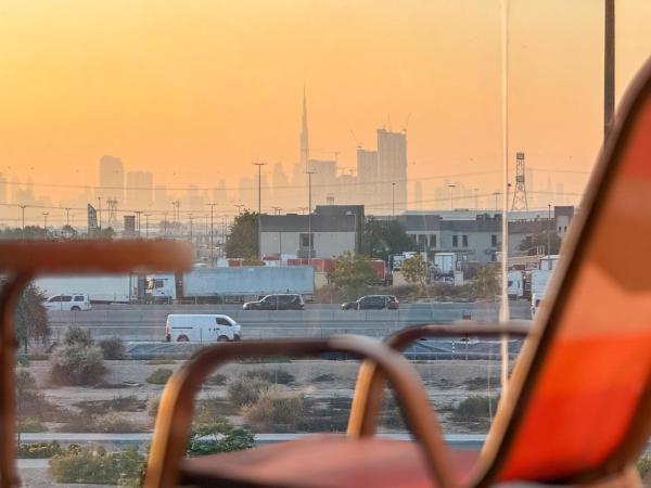 写真にはWarīsān市にあるGuestReady - Studio | Skyline & Burj Khalifa Viewsが写っています。