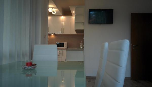 A la foto es mostra l'objecte United Apartments situat a la ciutat de Sandanski.