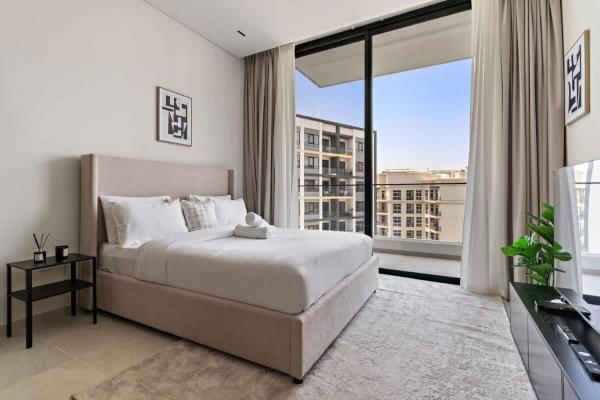 Foto 4: Chic Studio in Arjan with Gym Pool Free parking