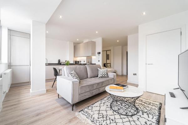 A la foto es mostra l'objecte Contemporary Studio near NEC & Airport Free Parking situat a la ciutat de Olton.