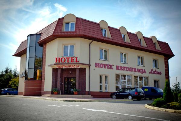 Auf dem Foto ist das Objekt Hotel Restauracja Leliwa in der Stadt Kańczuga zu sehen.