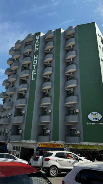 På billedet ses objektet MAPP Hotel Aparecida-SP beliggende i byen Aparecida.