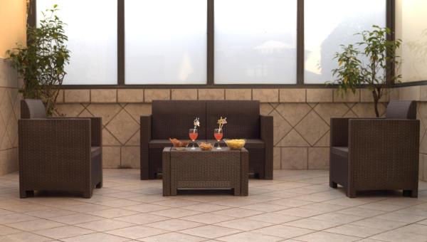 Auf dem Foto ist das Objekt Terrazza Real Poggio in der Stadt Neapel zu sehen.
