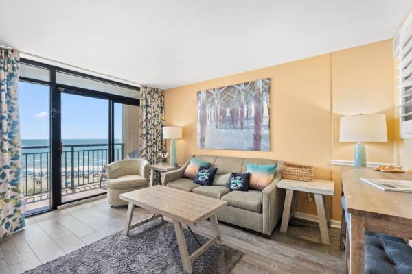 Beach Cove Resort Unit 519 With Direct Oceanfront Balcony - North Myrtle Beach, SC