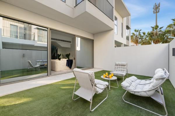 A la foto es mostra l'objecte Family 4BR Villa | PS5 & Garden | New Community situat a la ciutat de Dubai.