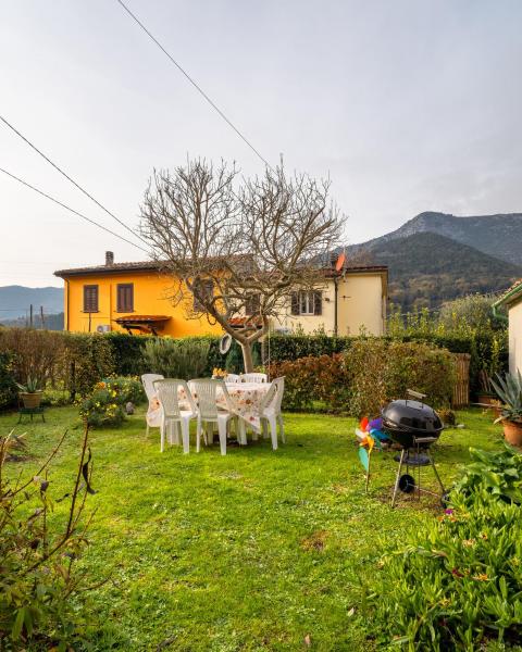 Auf dem Foto ist das Objekt I Cuculi vacation home in Lucca in der Stadt Lucca zu sehen.