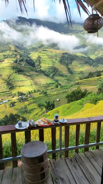 Mu Cang Chai Big View Homestay - Rice Terrace & Mountain View - Vietnam