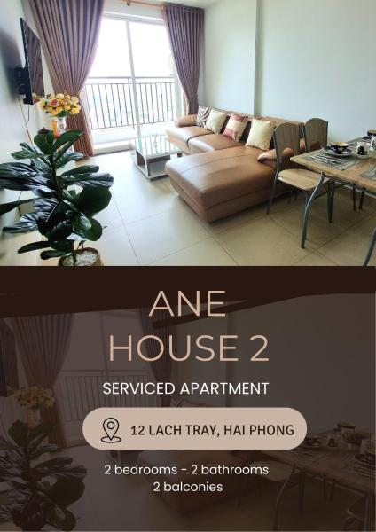 AnE House 2 - Spacious 2BR Apartment 69m2 - SHP Plaza - Hai Phong City Center, Haiphong