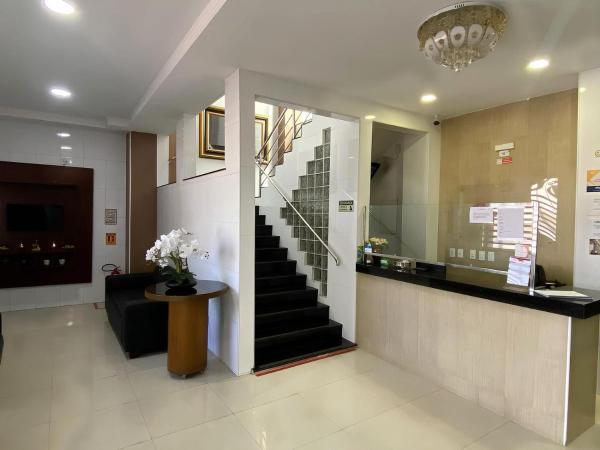 Na fotografii je vidět objekt Mais Hotel Express nacházející se ve městě São Luís.