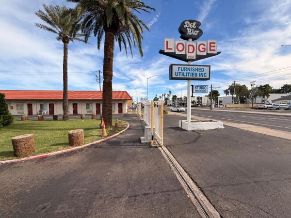 På billedet ses objektet Del Rio Hotel O near Mesa Downtown beliggende i byen Mesa.