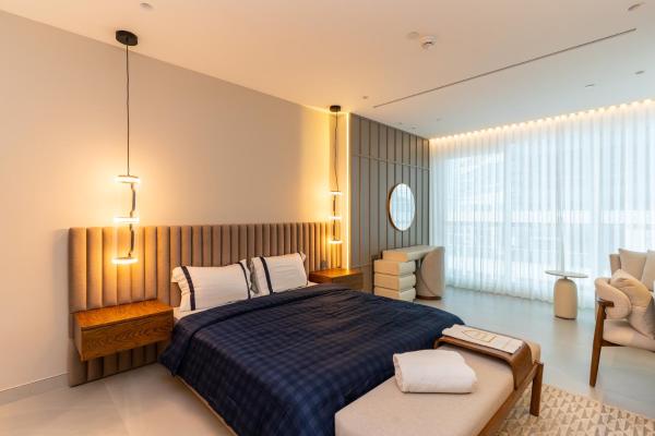 På billedet ses objektet 3BR apartment in the one of the tallest tower in Marina beliggende i byen Dubai.