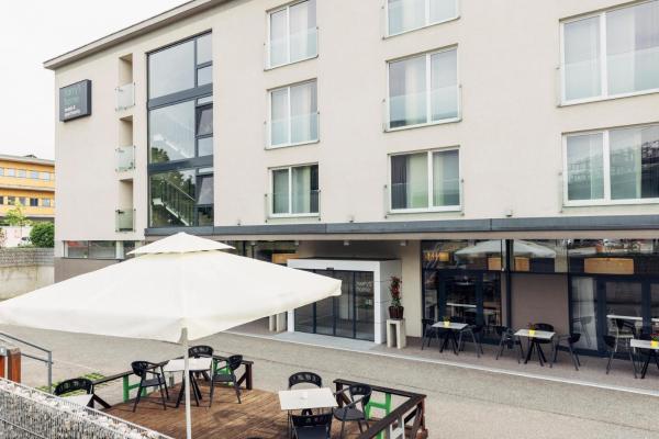 A la foto es mostra l'objecte harry's home Linz-Urfahr hotel & apartments situat a la ciutat de Geitenedt.