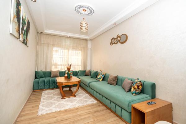 Superbe Appt Familial Tout Confort 2 Sdb 2 Salons, Wifi Fibre - Tanger