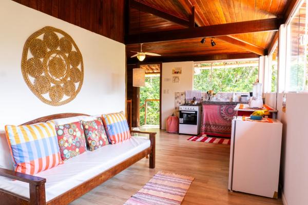 På billedet ses objektet Pipa Surf Yoga Apartamento e Suítes com cozinha completa beliggende i byen Pipa.