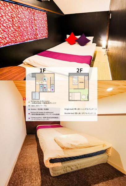 A la foto es mostra l'objecte USJ 2 stops, Umeda&Dotonbori 8mins, Ninja Style SV1 situat a la ciutat de Osaka.