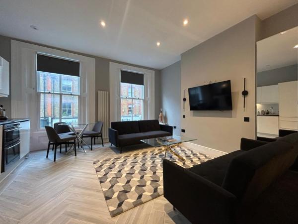 Stylish Fitzrovia Studio W1w Sleeps 4 Near Oxford Circus - ブルームズベリー