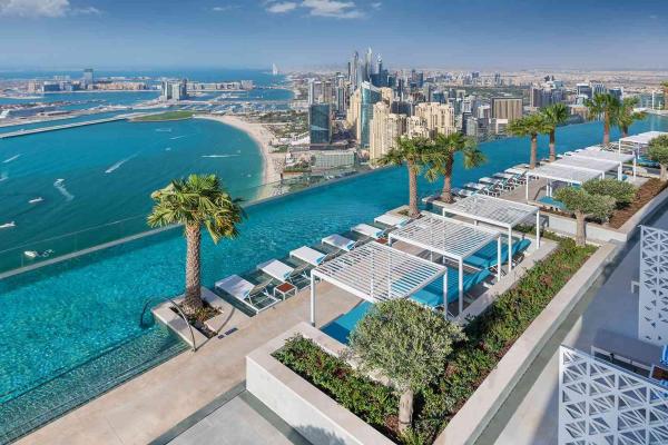 Na fotografii je vidět objekt Holistay Address JBR Luxury 3BR nacházející se ve městě Dubaj.