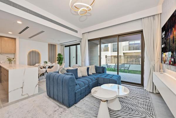 A la foto es mostra l'objecte Golden Stays - Luxe 4BR Villa Family-Friendly and Fully Equipped situat a la ciutat de Dubai.