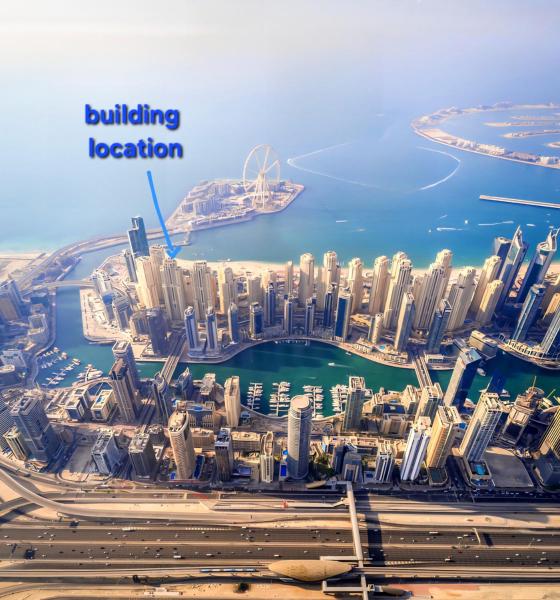 Foto 5: Beach, Palm Jumeirah & Marina view