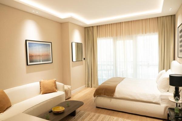 A la foto es mostra l'objecte Chic studio located in the heart of Business Bay situat a la ciutat de Dubai.