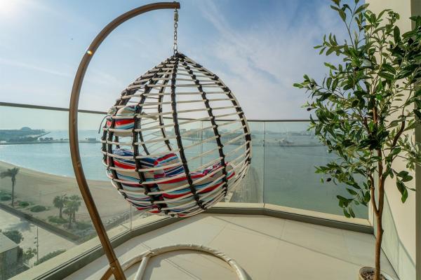 A la foto es mostra l'objecte 2BR with Atlantis View, Beach Access, and Infinity Pool situat a la ciutat de Dubai.