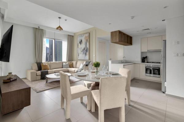 På billedet ses objektet Stylish 2 bedroom with Burj Khalifa View, connected to Dubai Mall beliggende i byen Dubai.