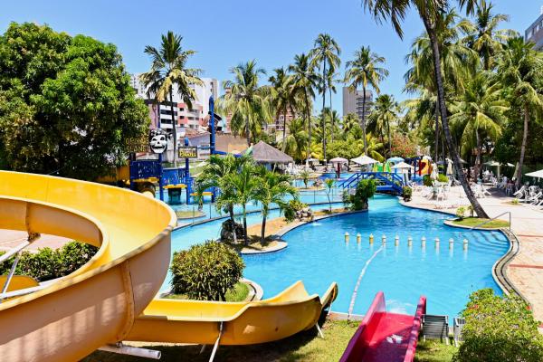 Nella foto è visibile l'oggetto Matsubara Acqua Park Hotel situato nella città di Maceió.