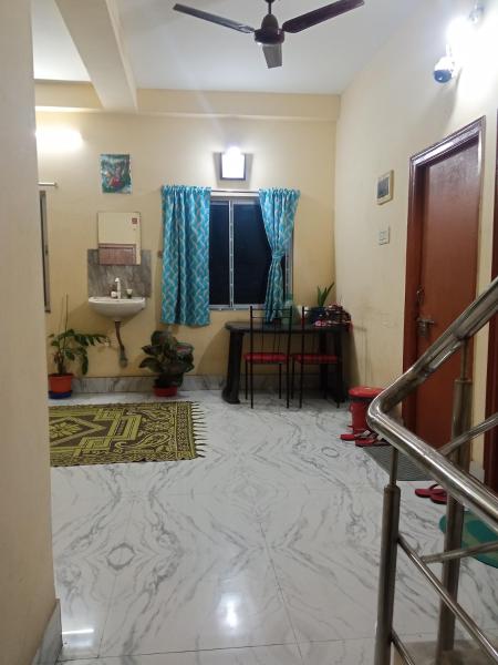 Na fotografii je vidět objekt Ghosh homestay 8 nacházející se ve městě Salua.