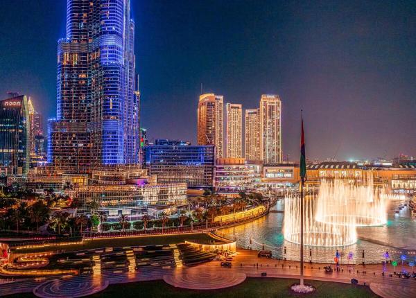 A la foto es mostra l'objecte Elite Royal Apartment - Full Burj Khalifa & New Fountain View - Panoramic - Luxurious - Magnus situat a la ciutat de Dubai.