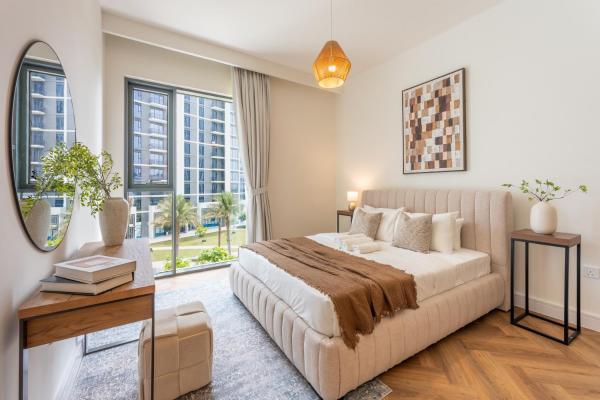 På billedet ses objektet ShoresInn - Luxury Dubai Creek Harbour Stay beliggende i byen Dubai.