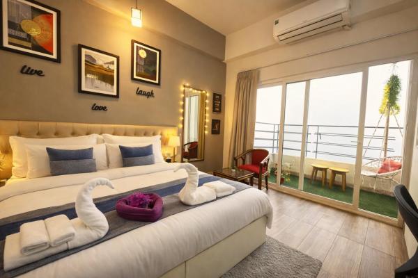 A la foto es mostra l'objecte Sunset View Paradise By Buddies Home situat a la ciutat de Dādri.