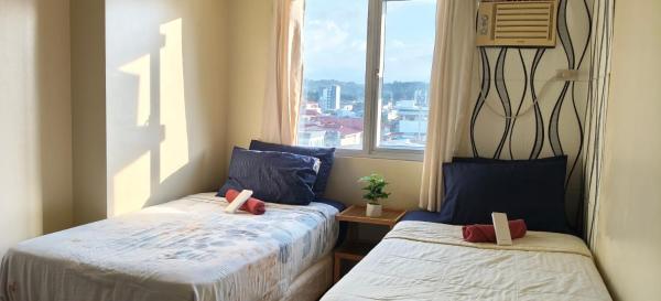 The photo shows the 1BR Staycation near Centrio Ayala Cagayan de Oro located in the city of Cagayan de Oro.