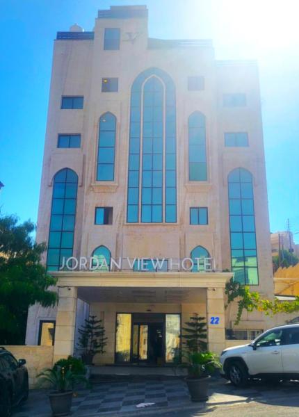 På billedet ses objektet Jordan View Hotel beliggende i byen Amman.