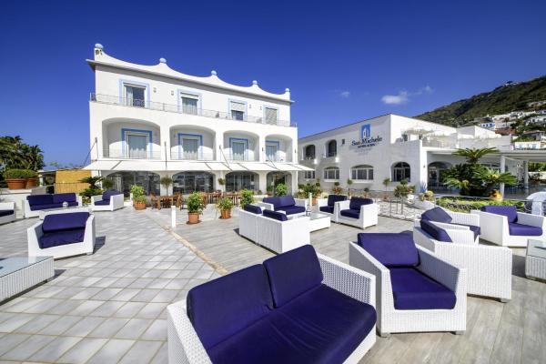 A la foto es mostra l'objecte Hotel Terme San Michele & SPA, WorldHotels Distinctive situat a la ciutat de Ischia.