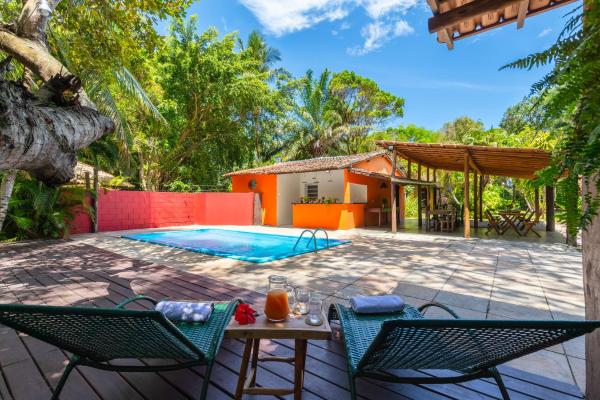 照片显示了位于Arraial d'Ajuda市的Pousada Arraial dos Sonhos物件。