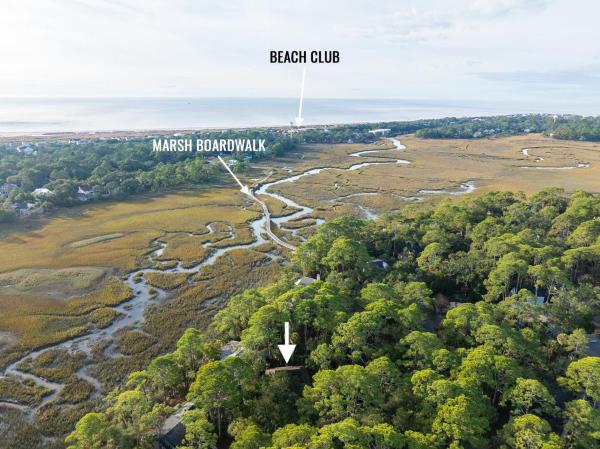 En la foto se muestra el objeto 844 Marsh Dunes ubicado en la ciudad de Fripp Island.
