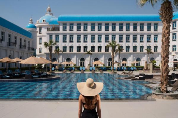 A la foto es mostra l'objecte Kempinski Palace Cairo situat a la ciutat de El Caire.