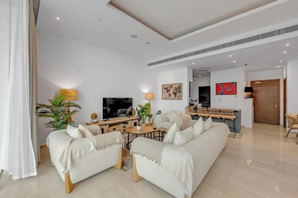 Bilde 8: Waves - Grand Palm Escape - Sea-View Massive 1BR Luxury