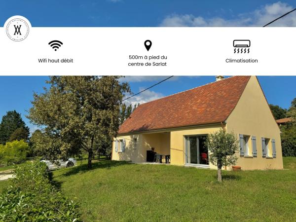 Maison De Plain-pied, Avec Climatisation, à 700 M Du Centre De Sarlat - Domme
