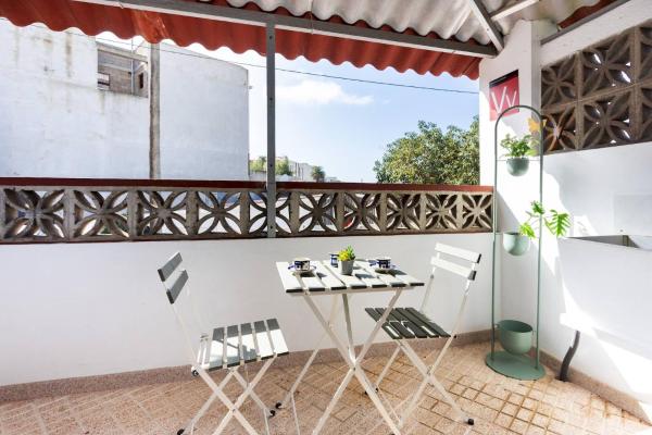 Nella foto è visibile l'oggetto Acogedor apartamento céntrico. situato nella città di Montañeta.