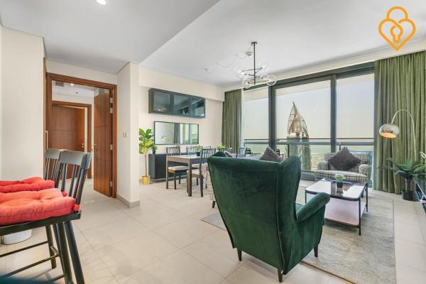 A la foto es mostra l'objecte Seaview 3 BR Burj Vista Connected to Dubai Mall situat a la ciutat de Dubai.