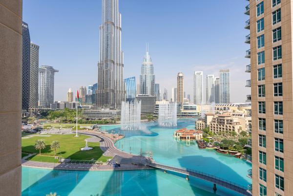 Luxury 2br Superior Apartment With Full Burj Khalifa And Dubai Mall Dancing Fountain View, Royal Tiffany - Dubai