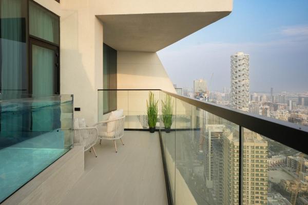 På billedet ses objektet Exclusive Luxury Apartment with Private Pool beliggende i byen Dubai.
