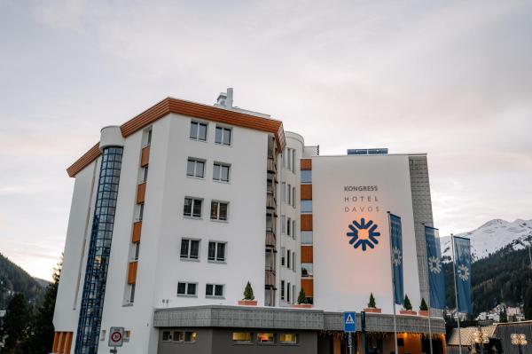 A la foto es mostra l'objecte Kongress Hotel Davos situat a la ciutat de Davos.