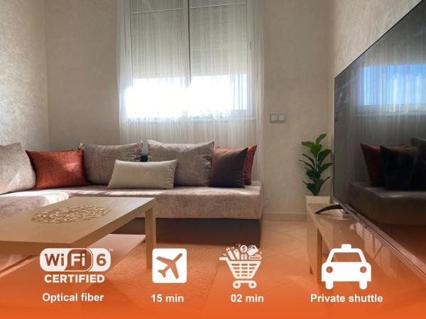 A la foto es mostra l'objecte Tadrart house - Joli Appartement à Agadir situat a la ciutat de Agadir.